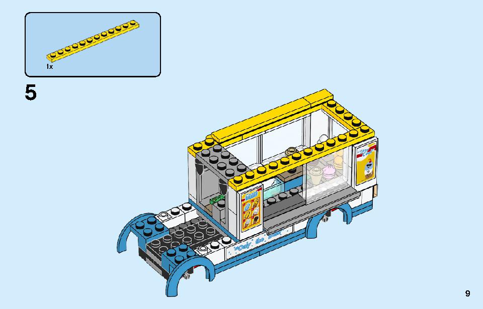 Ice-cream Truck 60253 LEGO information LEGO instructions 9 page