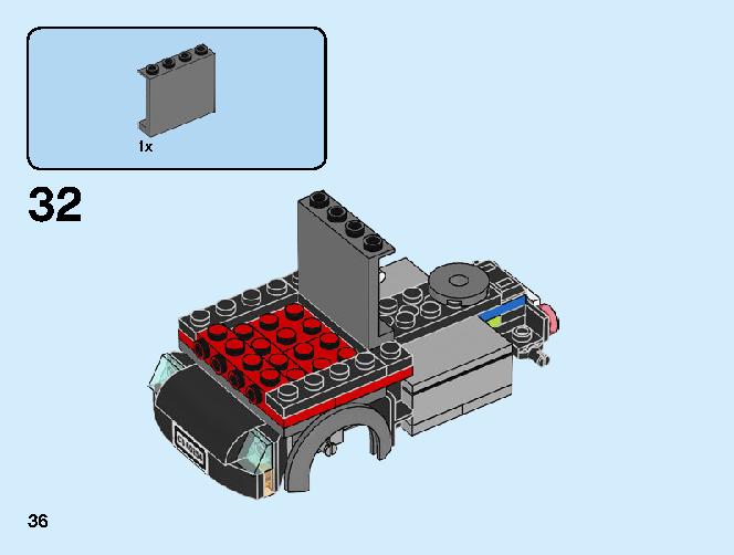 レースボート輸送車 60254 レゴの商品情報 レゴの説明書・組立方法 36 page