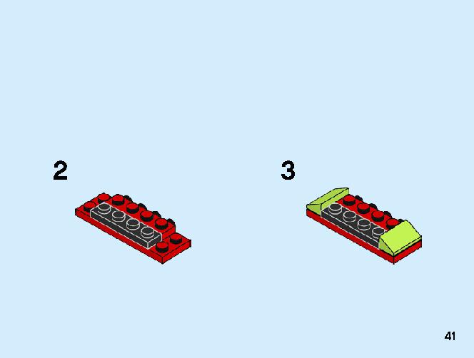 レースボート輸送車 60254 レゴの商品情報 レゴの説明書・組立方法 41 page