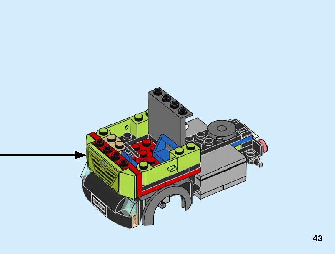 レースボート輸送車 60254 レゴの商品情報 レゴの説明書・組立方法 43 page