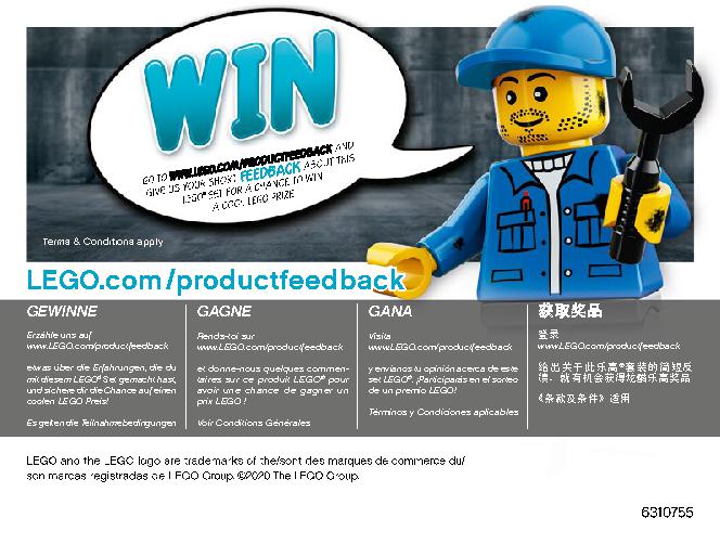 Stunt Team 60255 LEGO information LEGO instructions 36 page