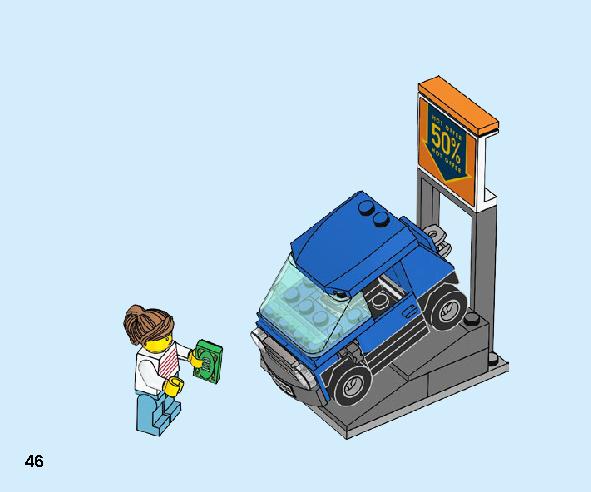 車の修理工場 60258 レゴの商品情報 レゴの説明書・組立方法 46 page