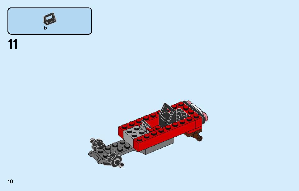 Tuning Workshop 60258 LEGO information LEGO instructions 10 page