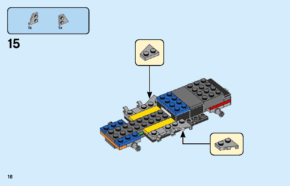 Tuning Workshop 60258 LEGO information LEGO instructions 18 page