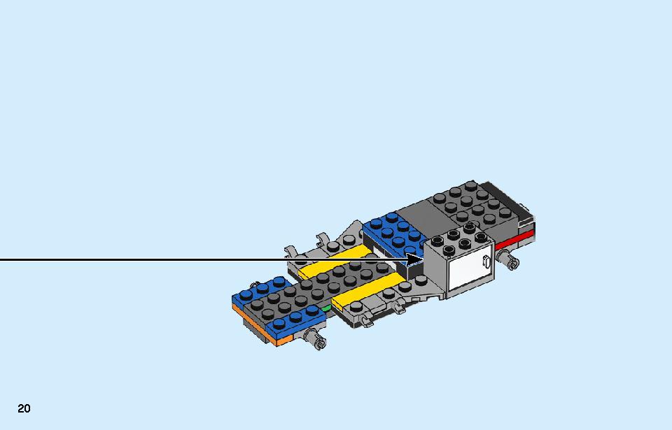 Tuning Workshop 60258 LEGO information LEGO instructions 20 page