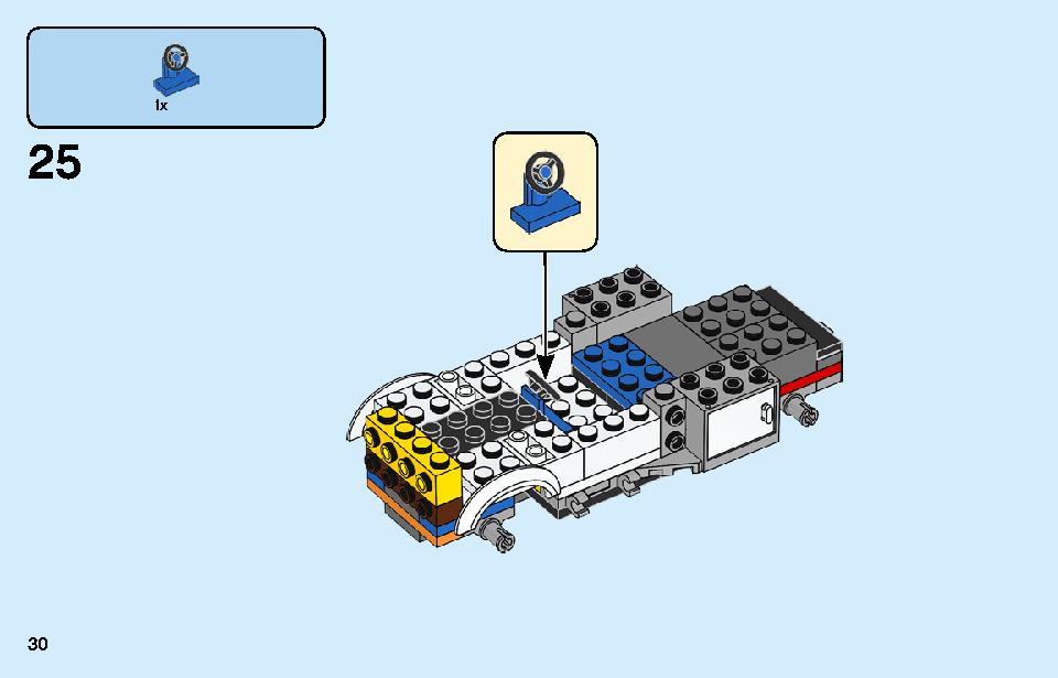 Tuning Workshop 60258 LEGO information LEGO instructions 30 page