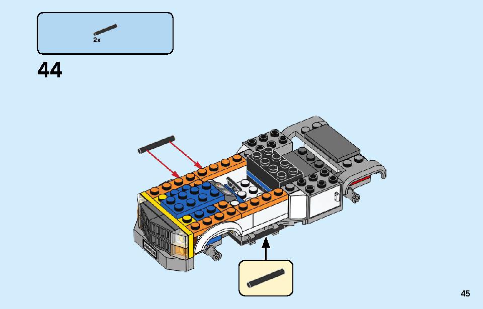 Tuning Workshop 60258 LEGO information LEGO instructions 45 page