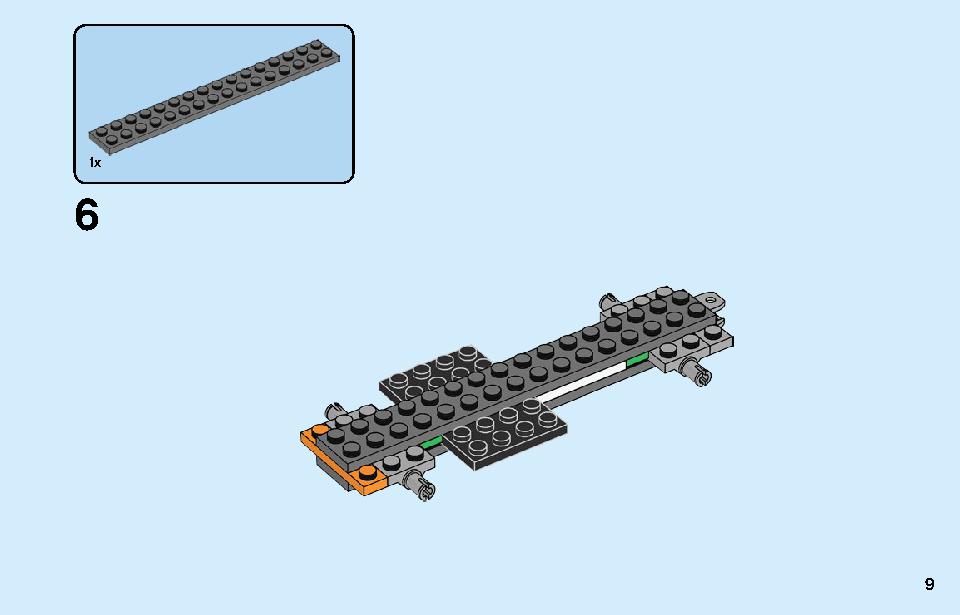 Tuning Workshop 60258 LEGO information LEGO instructions 9 page