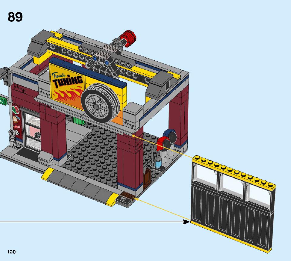 車の修理工場 60258 レゴの商品情報 レゴの説明書・組立方法 100 page