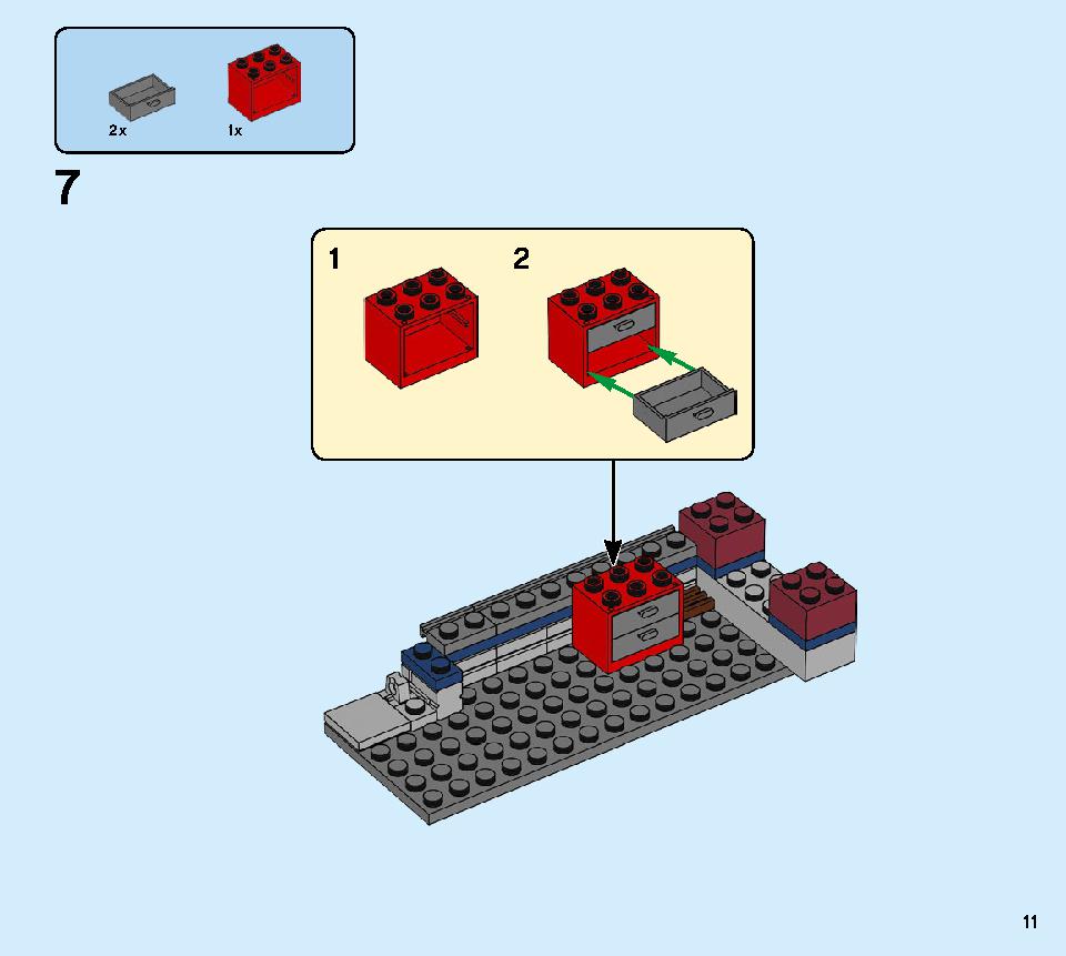 Tuning Workshop 60258 LEGO information LEGO instructions 11 page