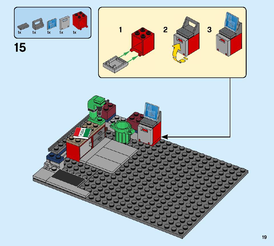 Tuning Workshop 60258 LEGO information LEGO instructions 19 page