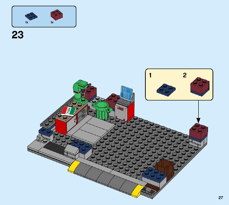 車の修理工場 60258 レゴの商品情報 レゴの説明書・組立方法 27 page