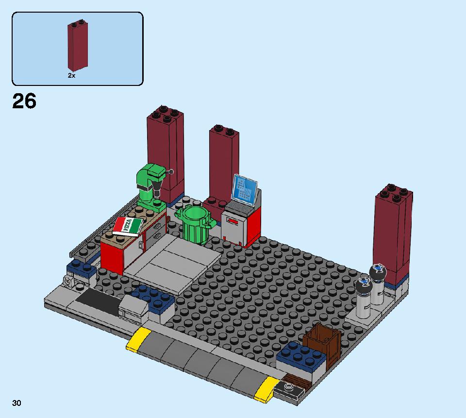 車の修理工場 60258 レゴの商品情報 レゴの説明書・組立方法 30 page