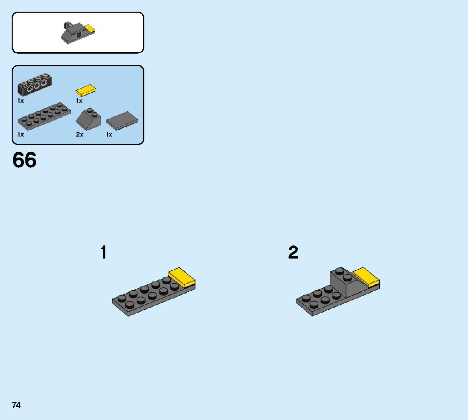 Tuning Workshop 60258 LEGO information LEGO instructions 74 page