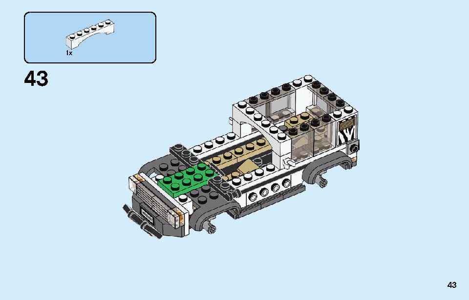 サファリのオフローダー 60267 レゴの商品情報 レゴの説明書・組立方法 43 page