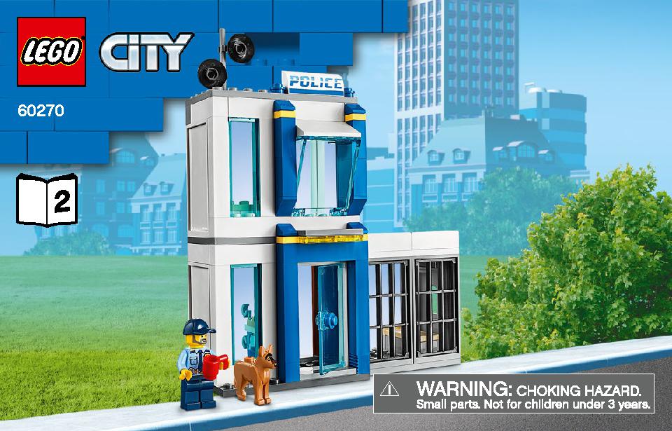 Police Brick Box 60270 LEGO information LEGO instructions 1 page