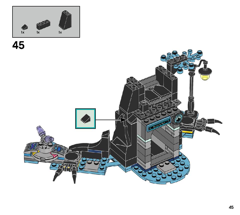 Welcome to the Hidden Side 70427 LEGO information LEGO instructions 45 page