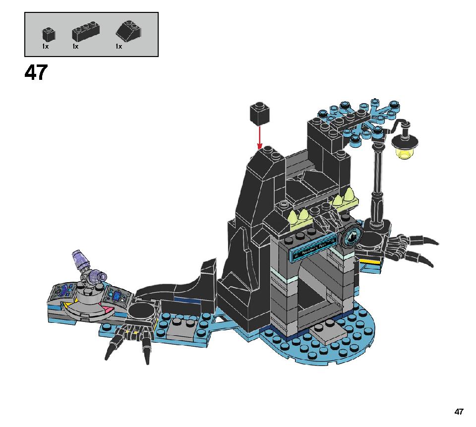 Welcome to the Hidden Side 70427 LEGO information LEGO instructions 47 page