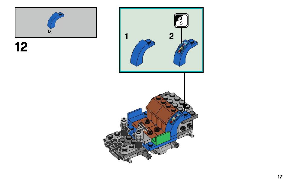 ジャックのビーチバギー 70428 レゴの商品情報 レゴの説明書・組立方法 17 page