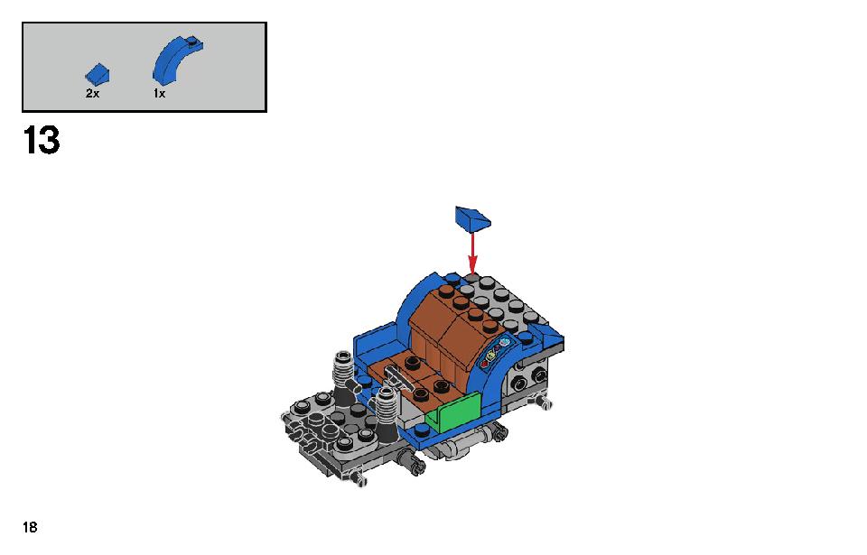 Jack's Beach Buggy 70428 LEGO information LEGO instructions 18 page