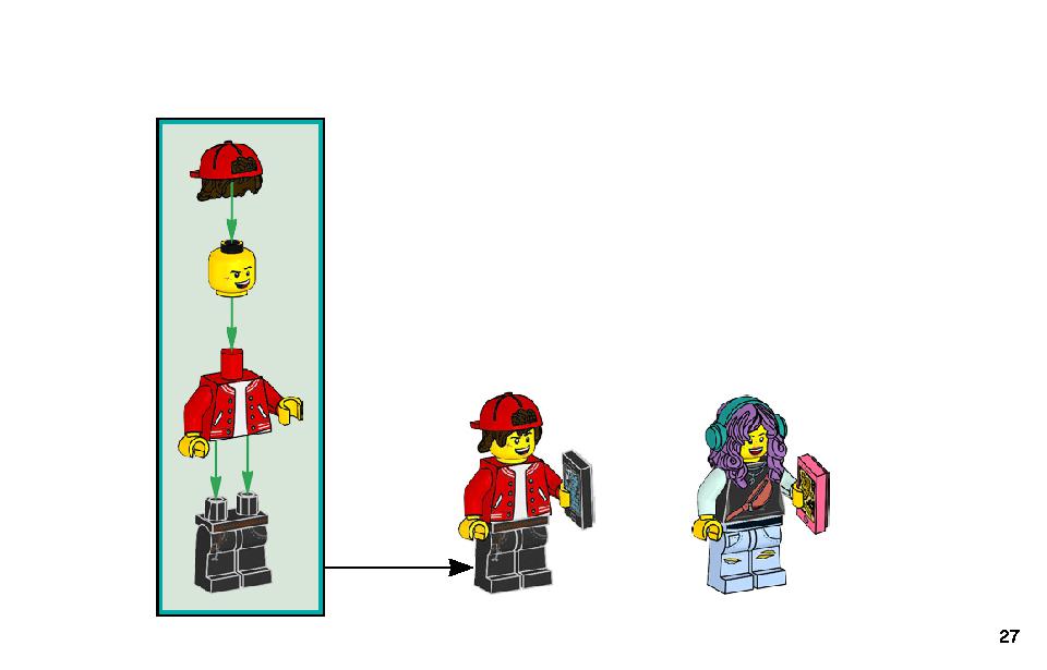 ジャックのビーチバギー 70428 レゴの商品情報 レゴの説明書・組立方法 27 page