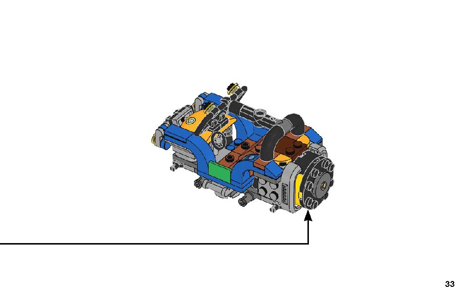 Jack's Beach Buggy 70428 LEGO information LEGO instructions 33 page