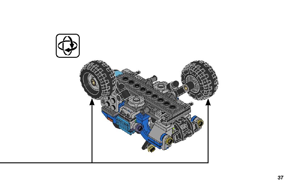 Jack's Beach Buggy 70428 LEGO information LEGO instructions 37 page