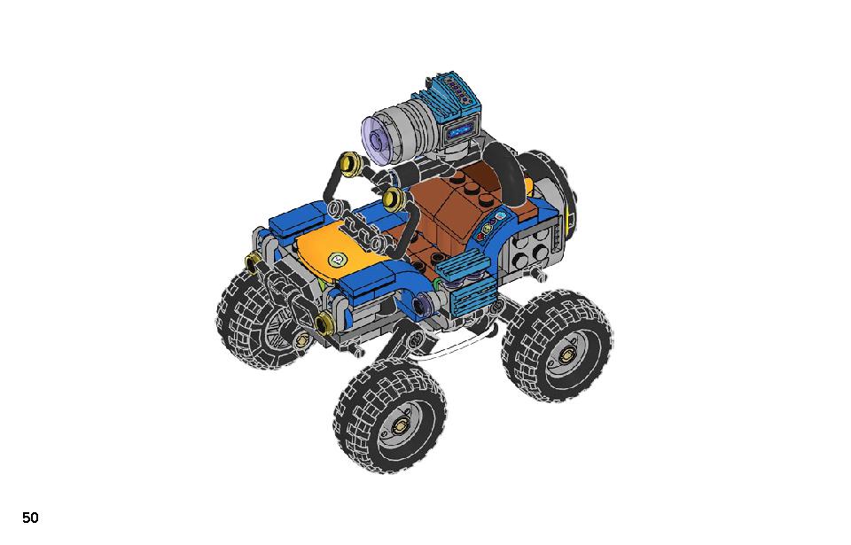 Jack's Beach Buggy 70428 LEGO information LEGO instructions 50 page