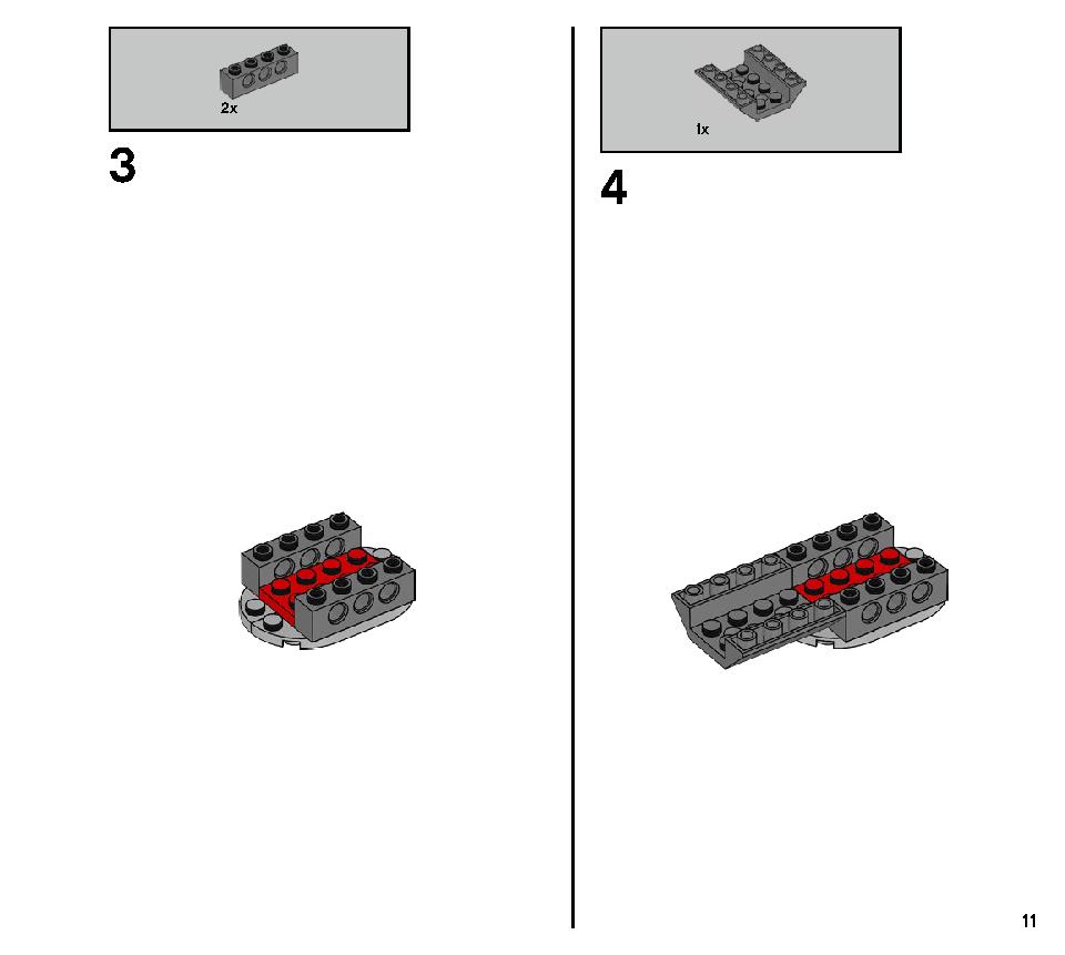 エル・フエゴのスタント飛行機 70429 レゴの商品情報 レゴの説明書・組立方法 11 page