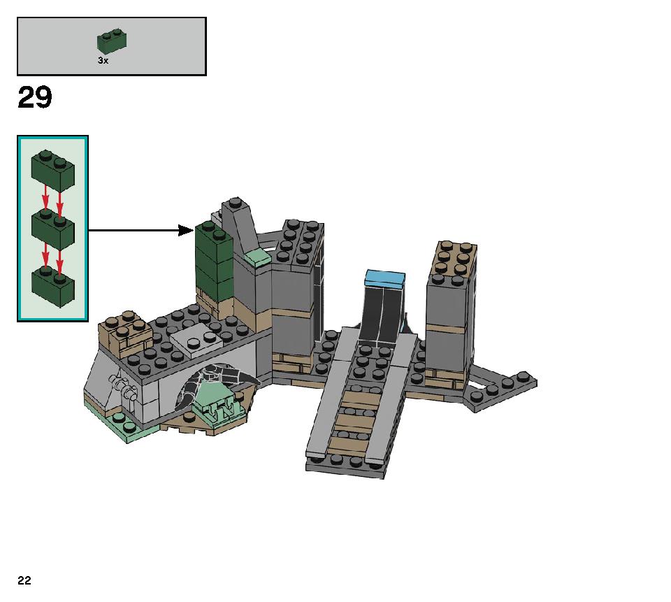 ニューベリーの地下鉄 70430 レゴの商品情報 レゴの説明書・組立方法 22 page