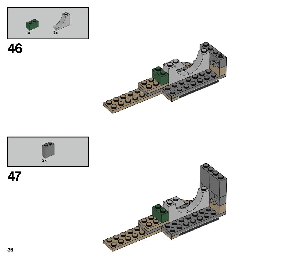 ニューベリーの地下鉄 70430 レゴの商品情報 レゴの説明書・組立方法 36 page