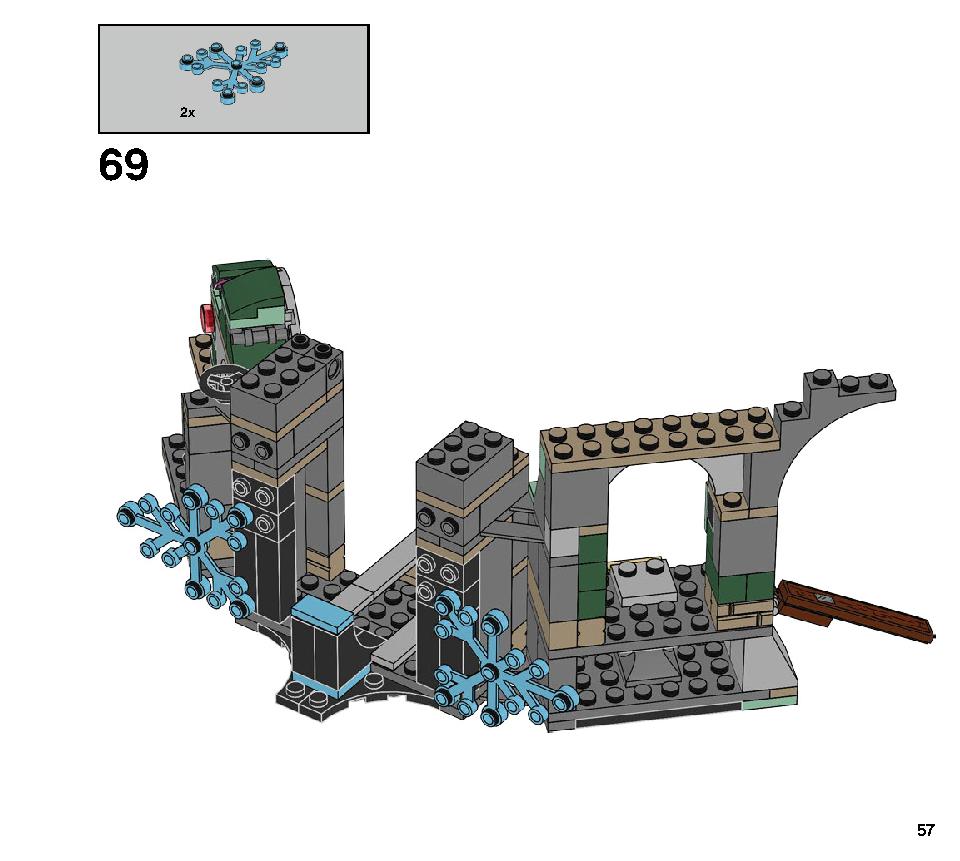ニューベリーの地下鉄 70430 レゴの商品情報 レゴの説明書・組立方法 57 page