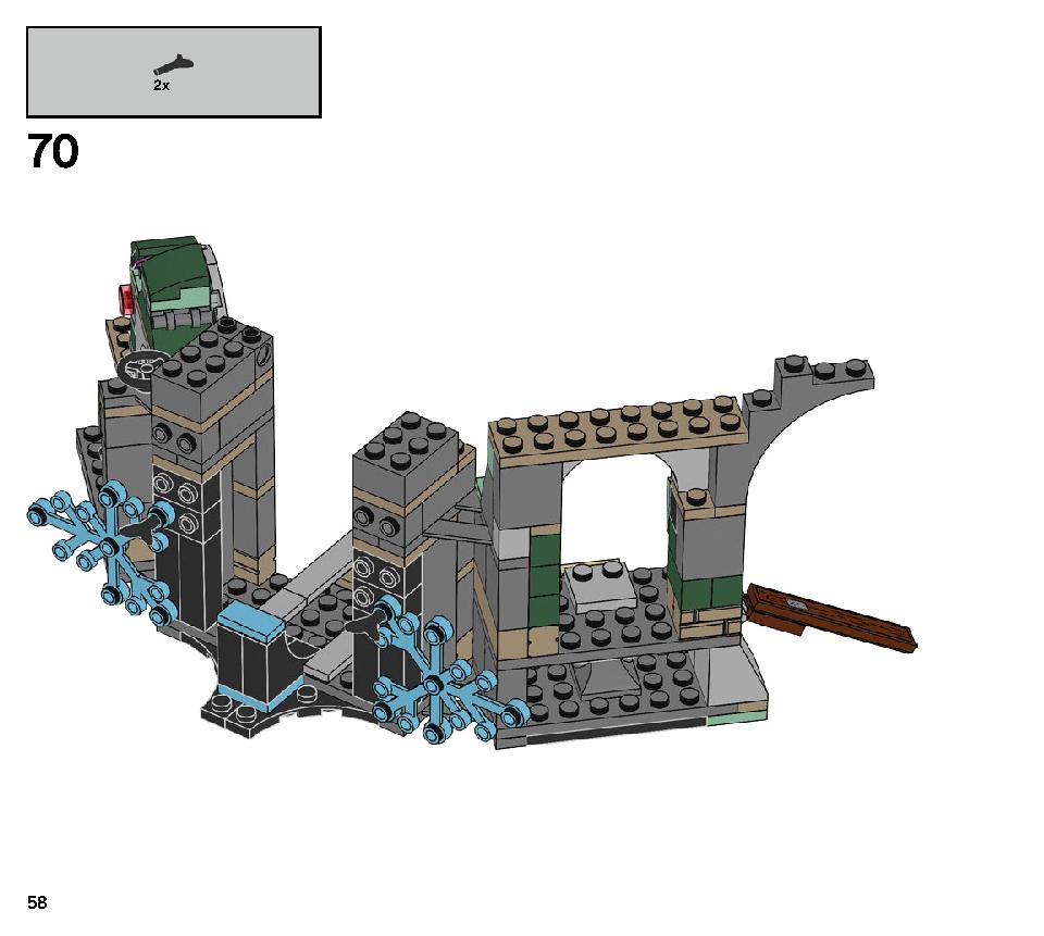 ニューベリーの地下鉄 70430 レゴの商品情報 レゴの説明書・組立方法 58 page