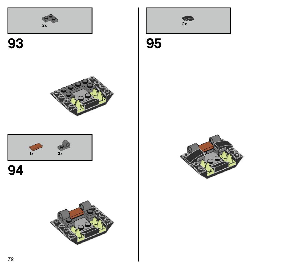 ニューベリーの地下鉄 70430 レゴの商品情報 レゴの説明書・組立方法 72 page