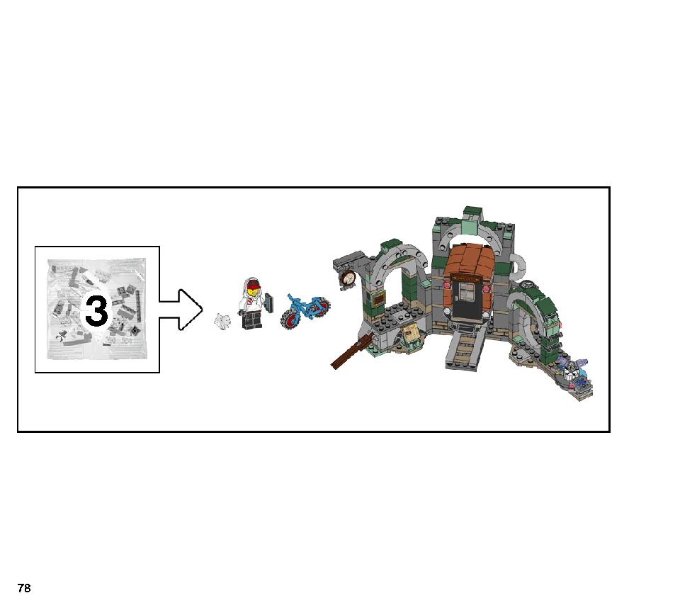 ニューベリーの地下鉄 70430 レゴの商品情報 レゴの説明書・組立方法 78 page