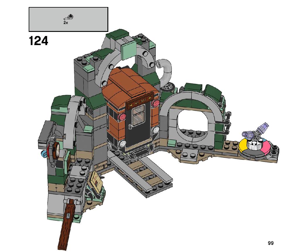 ニューベリーの地下鉄 70430 レゴの商品情報 レゴの説明書・組立方法 99 page