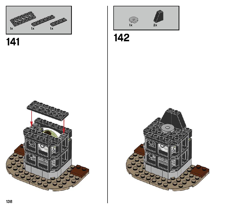 ジョー・イシュマエルの暗やみの灯台 70431 レゴの商品情報 レゴの説明書・組立方法 138 page