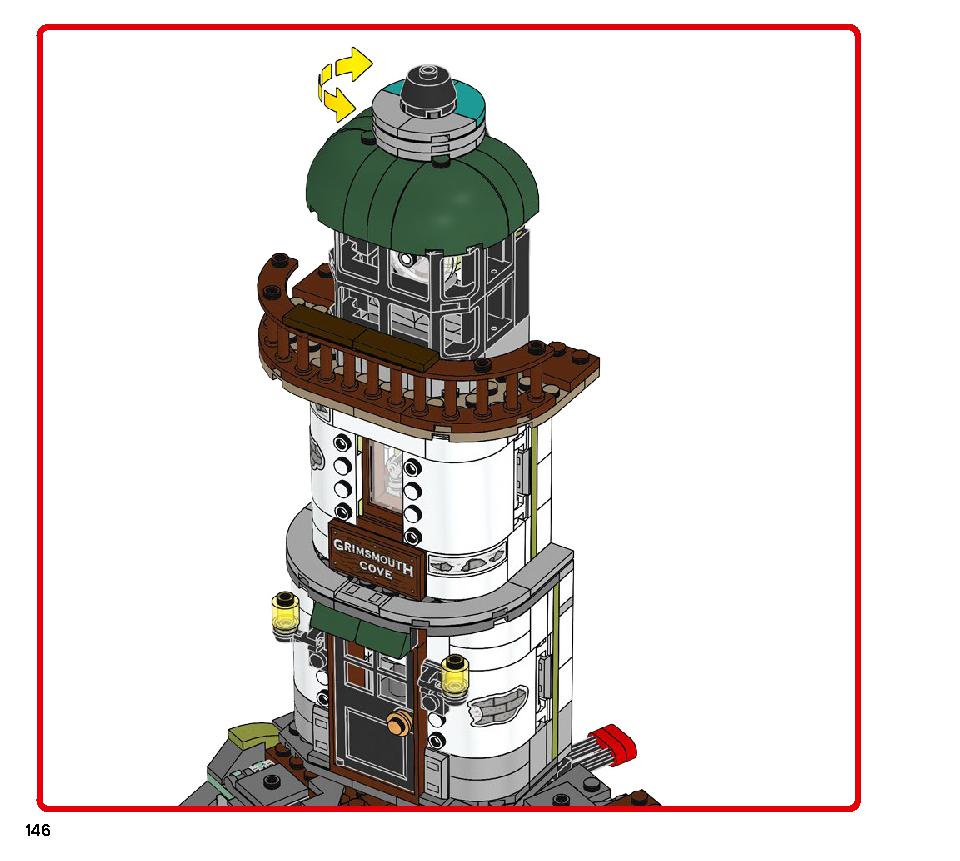 The Lighthouse of Darkness 70431 LEGO information LEGO instructions 146 page