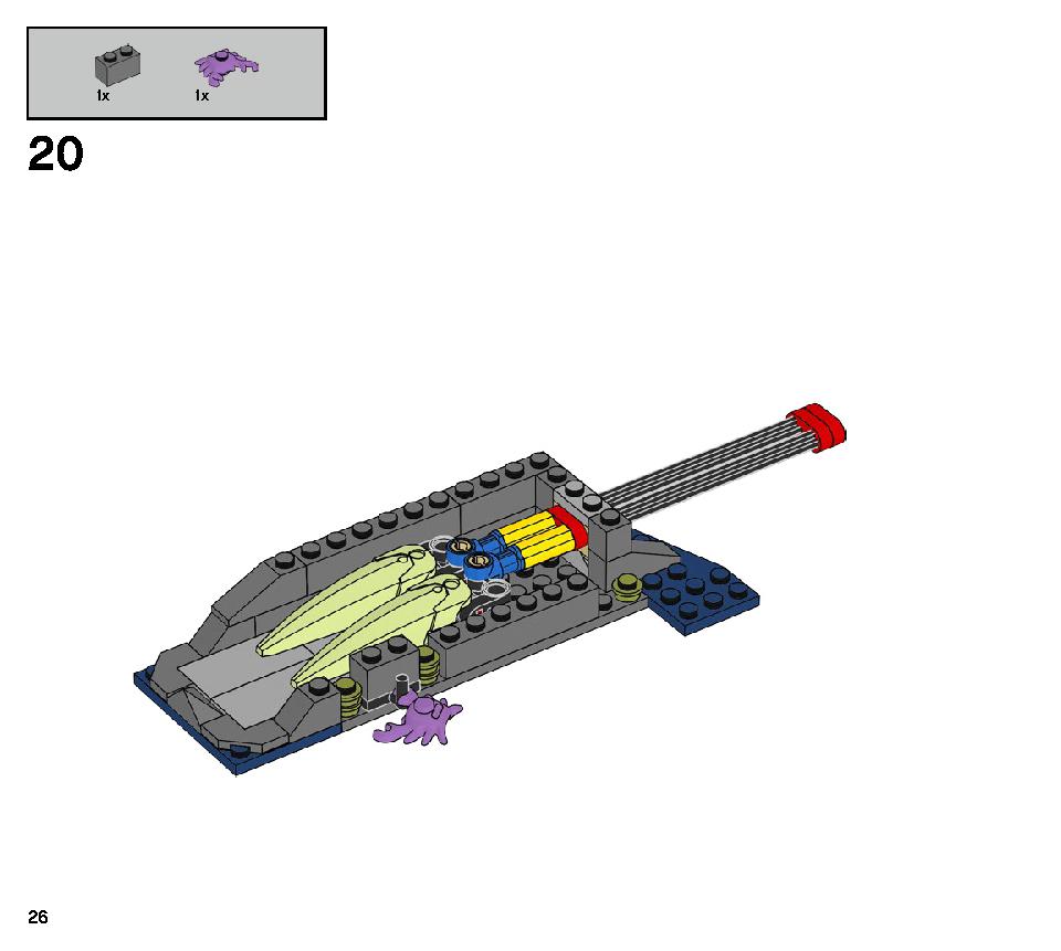The Lighthouse of Darkness 70431 LEGO information LEGO instructions 26 page