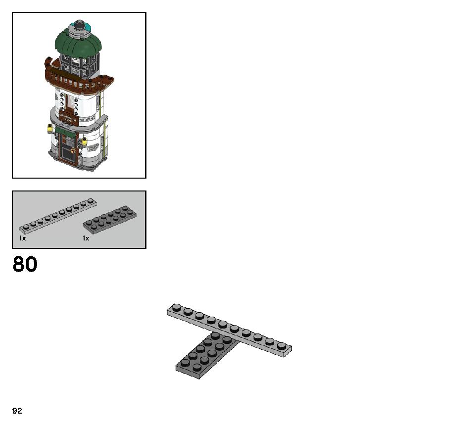 The Lighthouse of Darkness 70431 LEGO information LEGO instructions 92 page