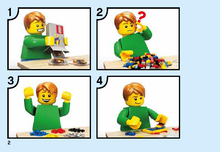 Spinjitzu Training 70606 LEGO information LEGO instructions 2 page