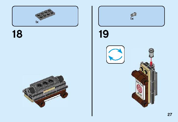 Spinjitzu Training 70606 レゴの商品情報 レゴの説明書・組立方法 27 page