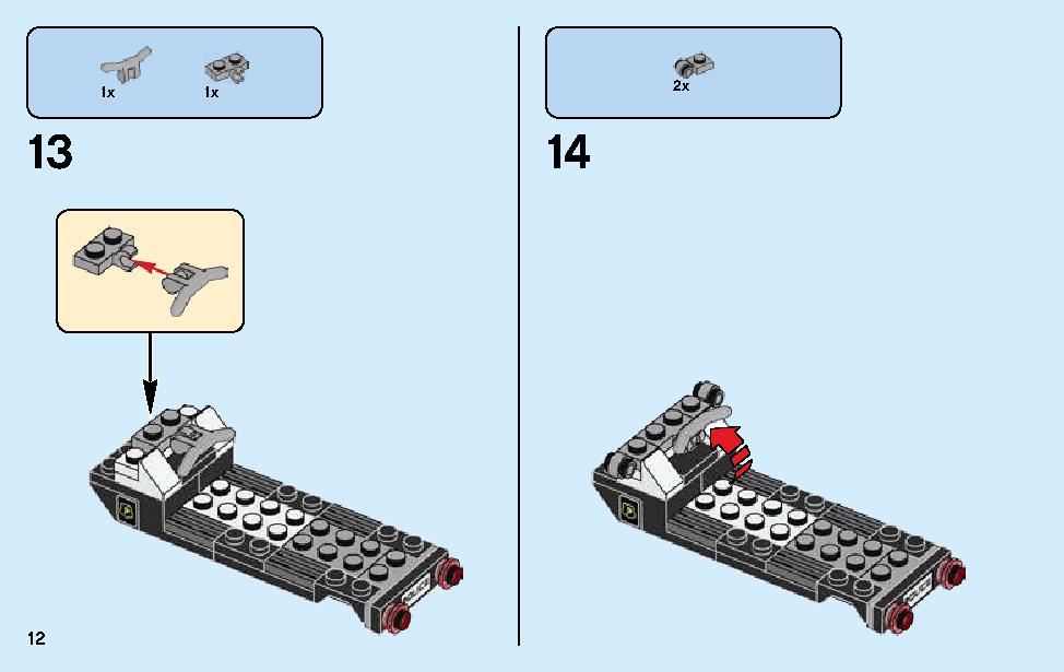 City Chase 70607 LEGO information LEGO instructions 12 page