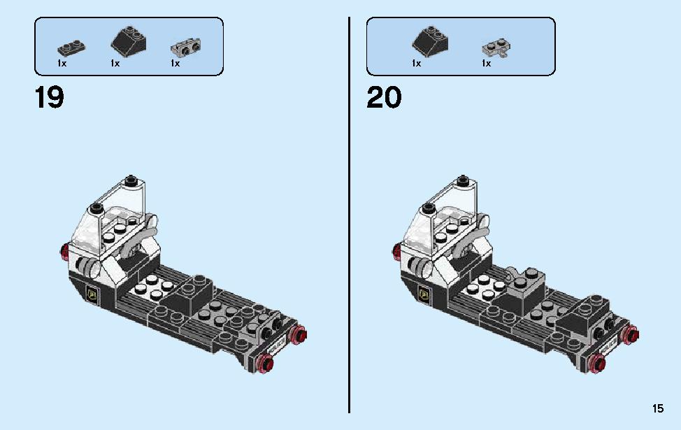 City Chase 70607 LEGO information LEGO instructions 15 page