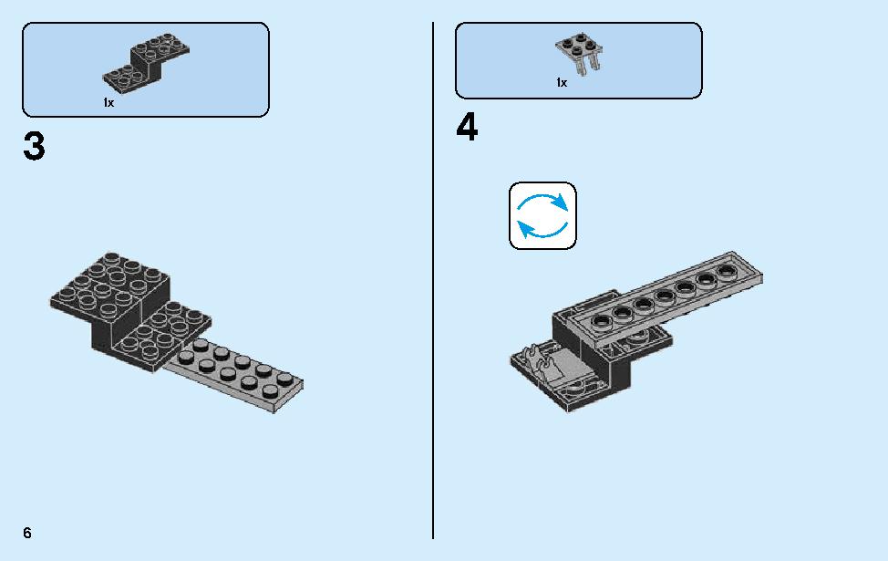 City Chase 70607 LEGO information LEGO instructions 6 page