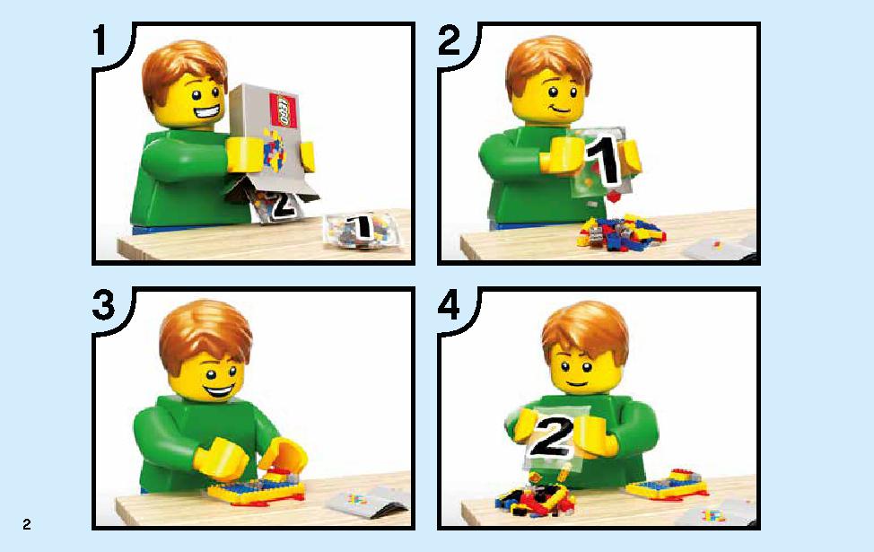Manta Ray Bomber 70609 LEGO information LEGO instructions 2 page