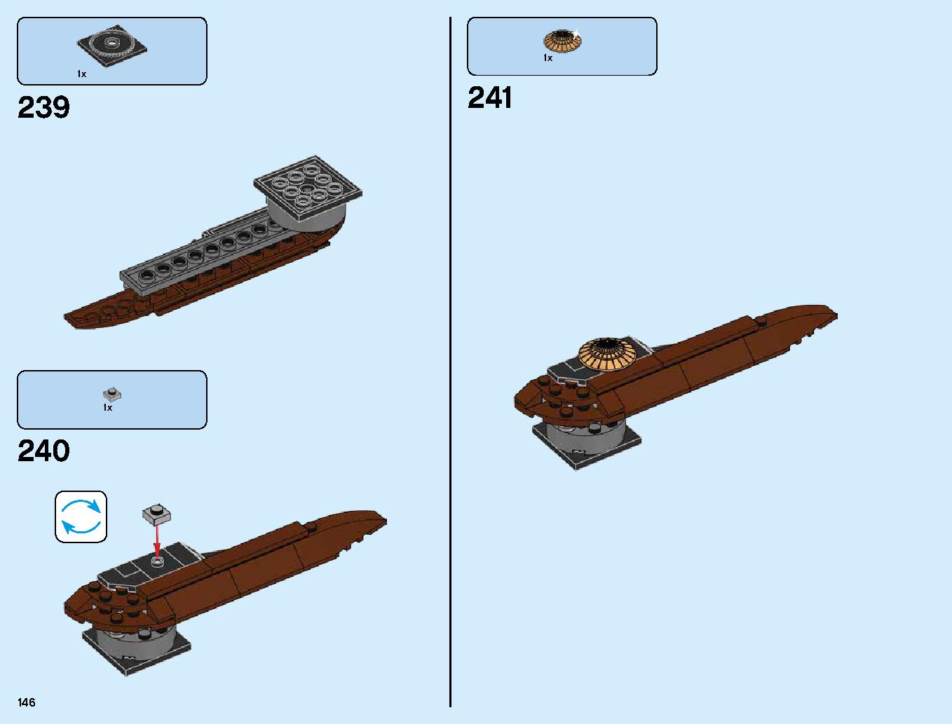 Destiny's Bounty 70618 レゴの商品情報 レゴの説明書・組立方法 146 page