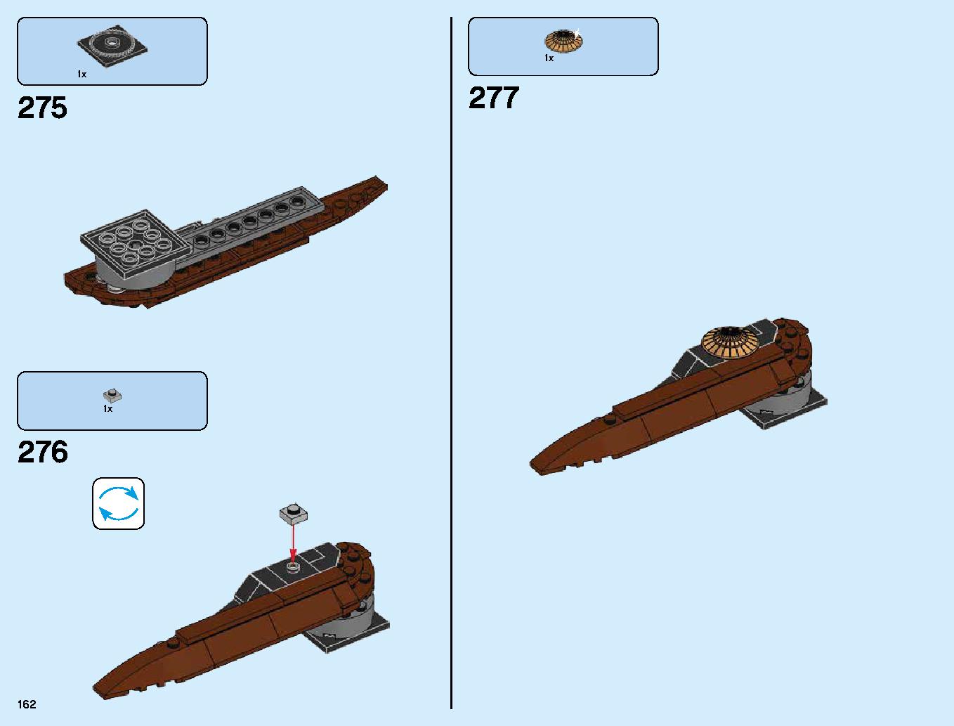 Destiny's Bounty 70618 LEGO information LEGO instructions 162 page