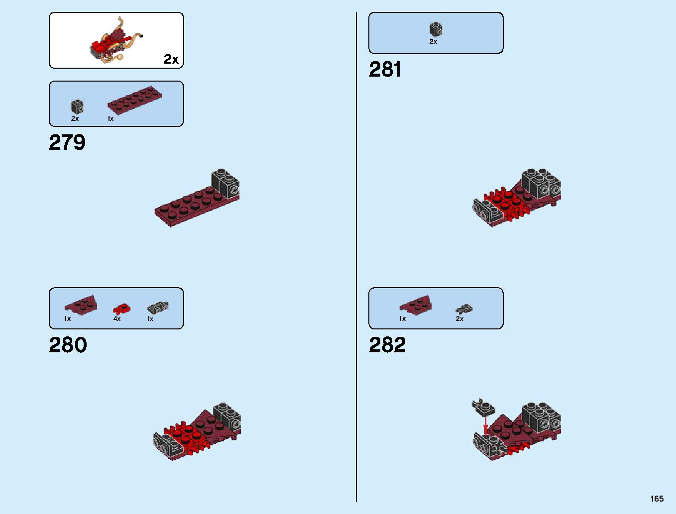 Destiny's Bounty 70618 LEGO information LEGO instructions 165 page