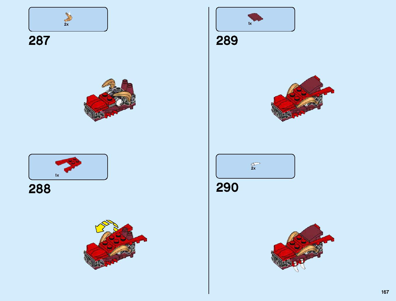 Destiny's Bounty 70618 LEGO information LEGO instructions 167 page